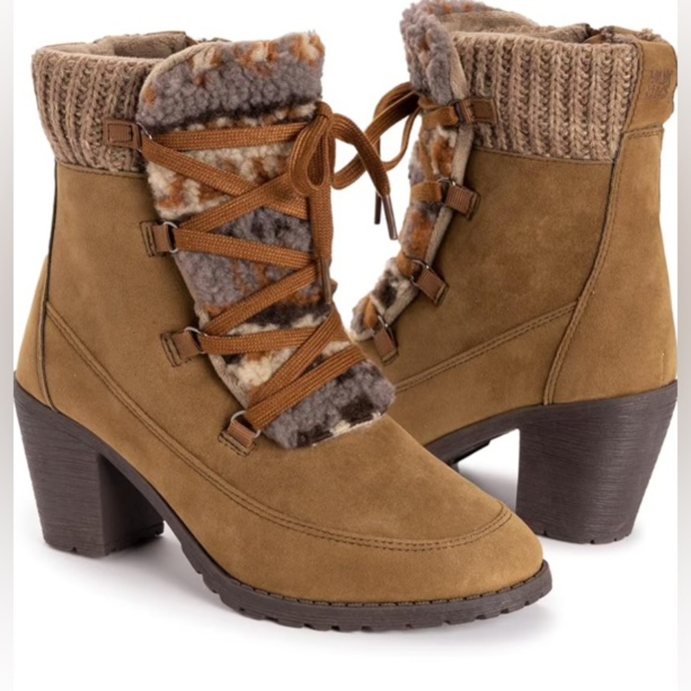 NEW! WOMENS Muk Luks- lacy lilah boots